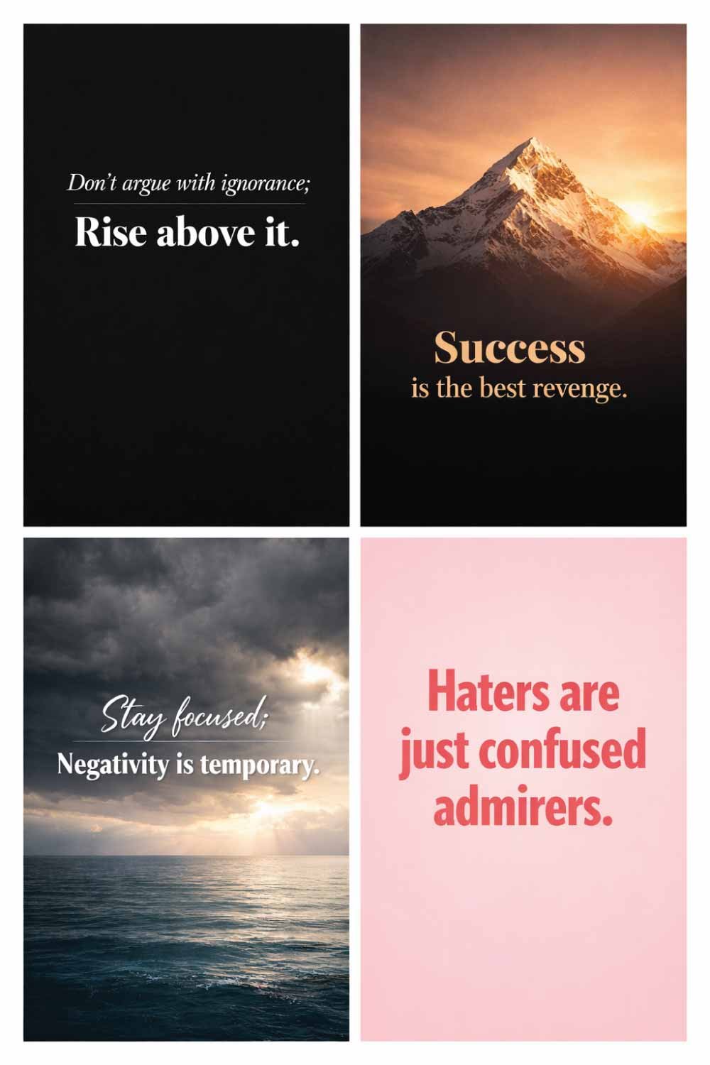 40 Killer Attitude Quotes for Haters