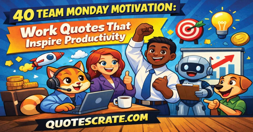 40 Team Monday Motivation: Work Quotes That Inspire Productivity in 2026