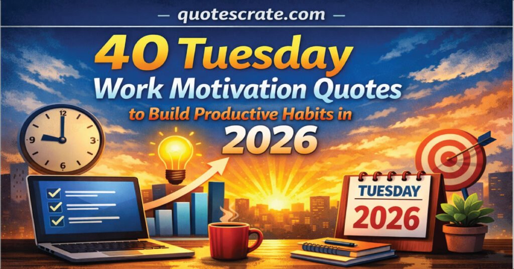 40 Tuesday Work Motivation Quotes to Build Productive Habits in 2026