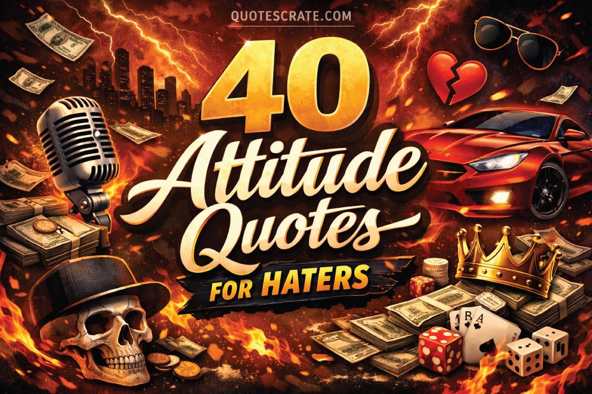 40 attitude quotes for haters