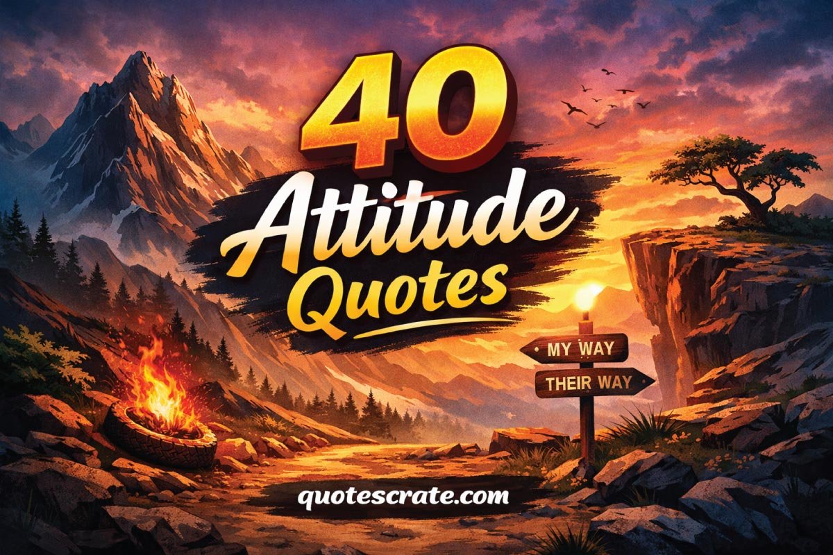 40 attitude quotes
