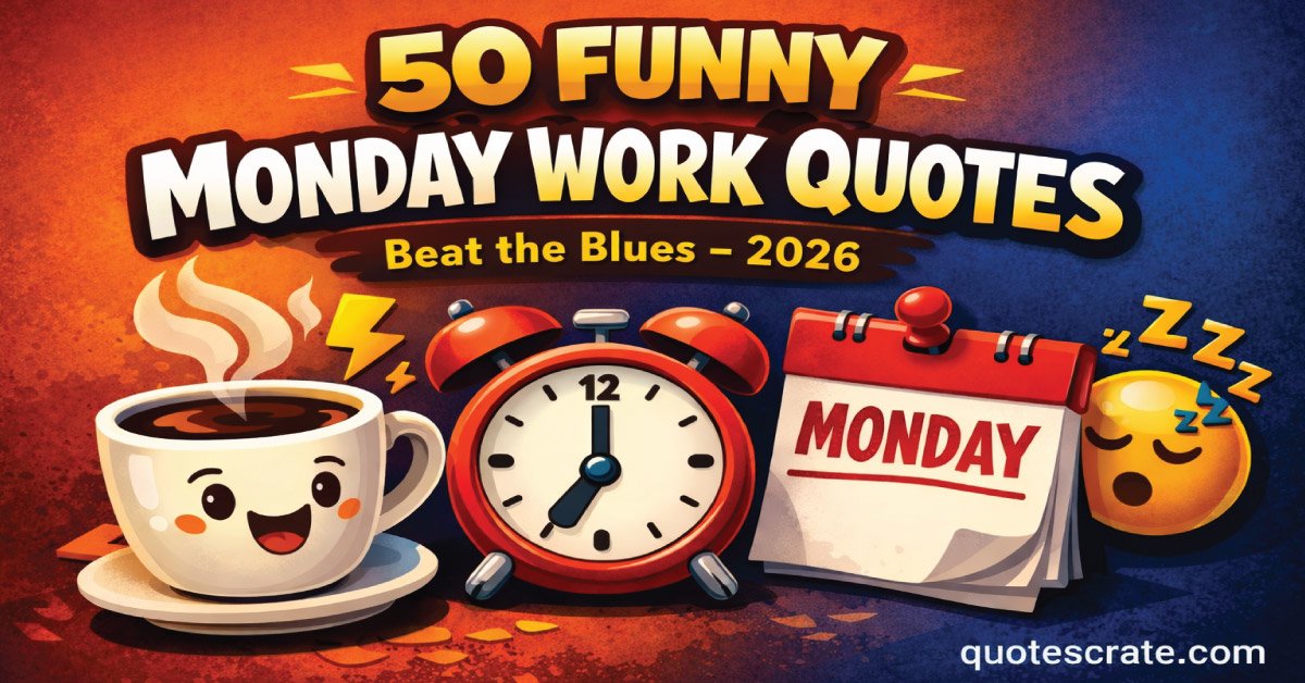 50 Funny Monday Work Quotes to Beat the Blues in 2026