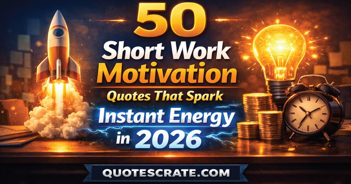 50 Short Work Motivation Quotes That Spark Instant Energy in 2026