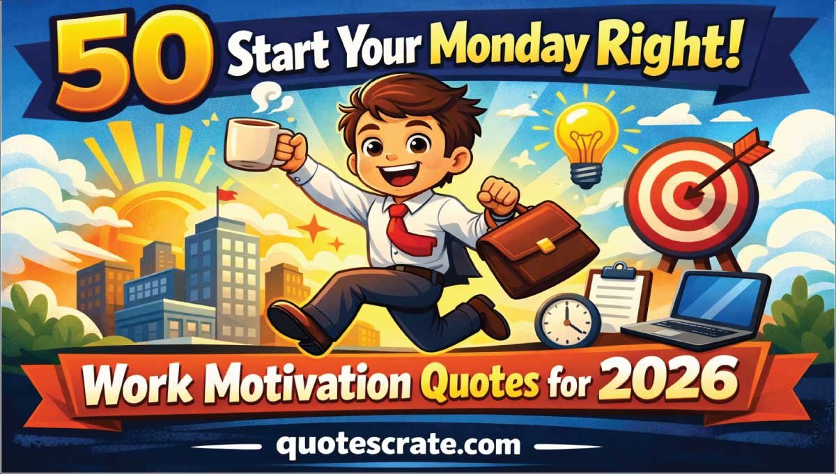 50 Start Your Monday Right: Work Motivation Quotes for 2026