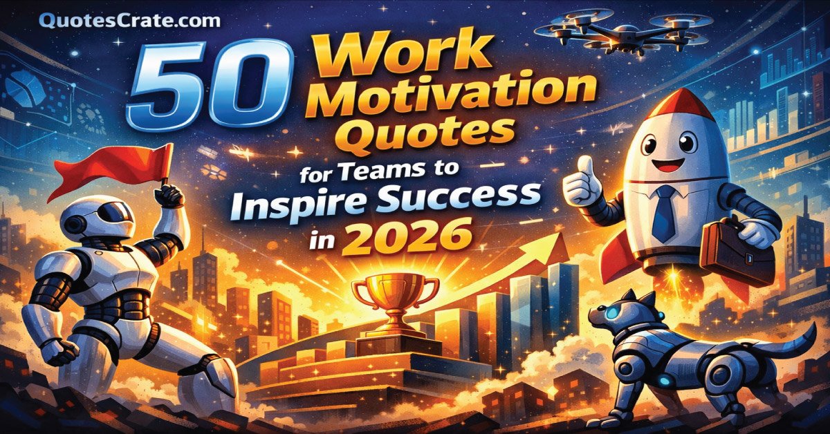 50 Work Motivation Quotes for Teams to Inspire Success in 2026