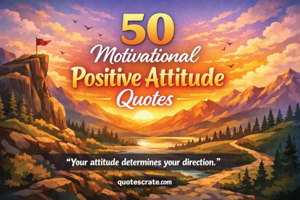 50 motivational positive attitude quotes