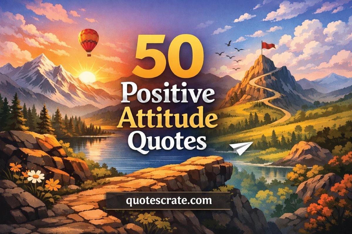 50 positive attitude quotes
