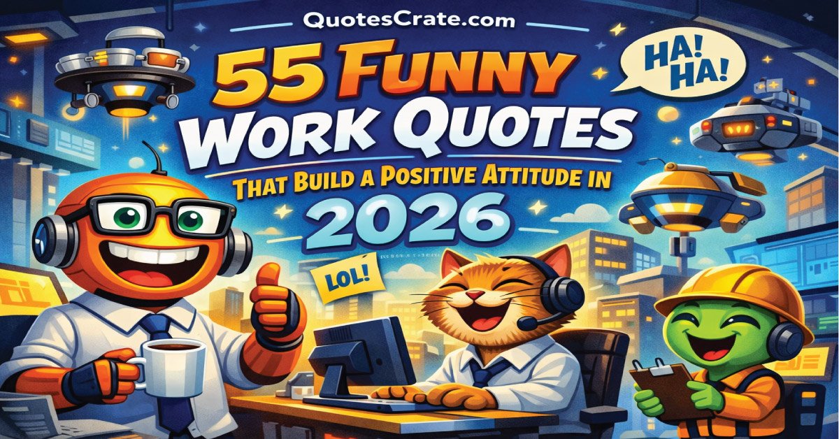 55 Funny Work Quotes That Build a Positive Attitude in 2026