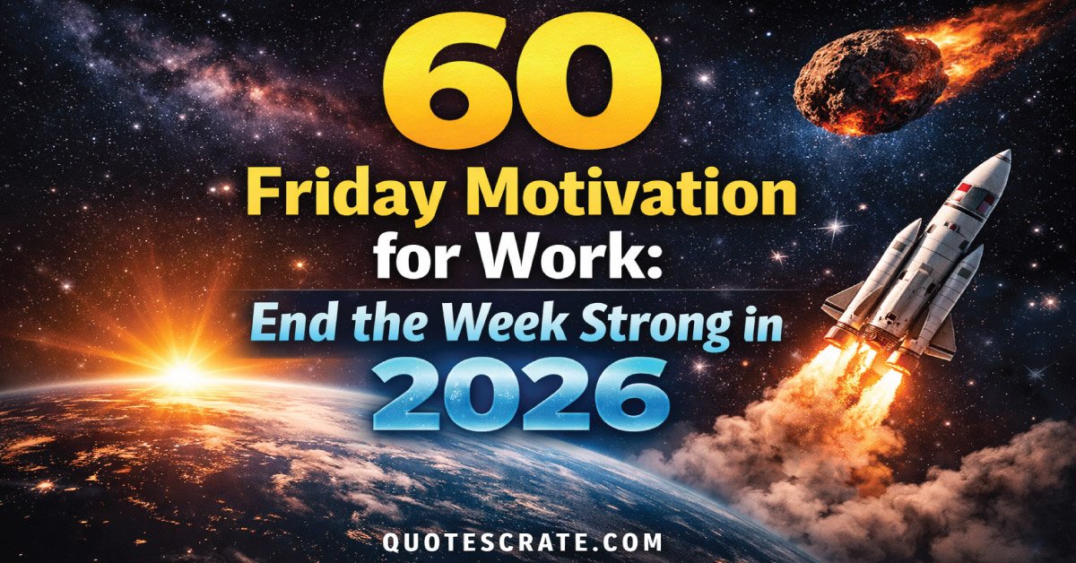 60 Friday Motivation for Work: End the Week Strong in 2026