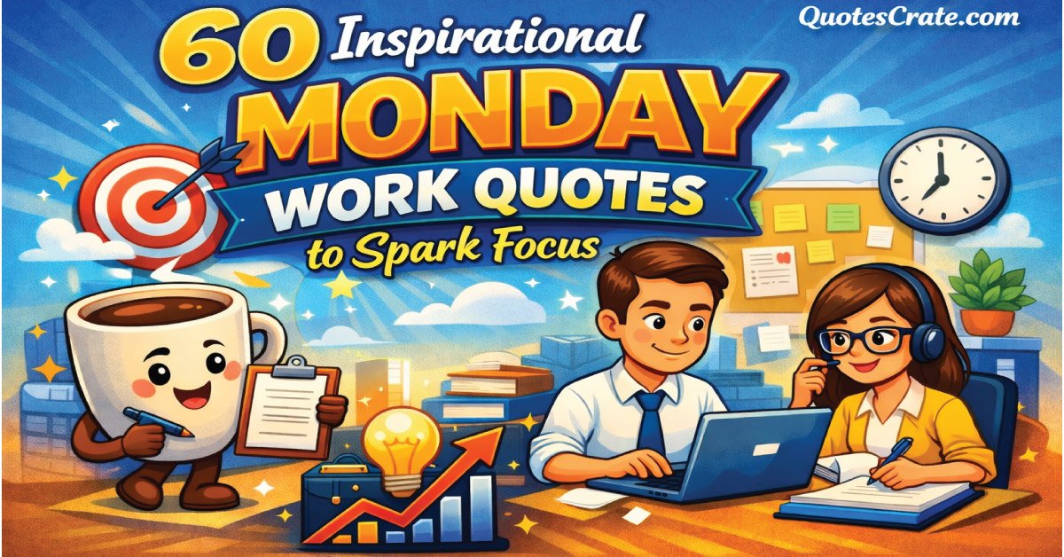 60 Inspirational Monday Work Quotes to Spark Focus