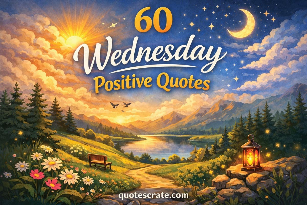 60 wednesday positive quotes