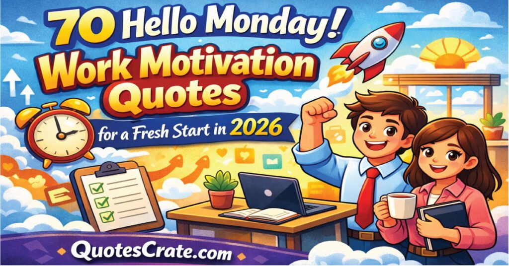 70 Hello Monday! Work Motivation Quotes for a Fresh Start in 2026