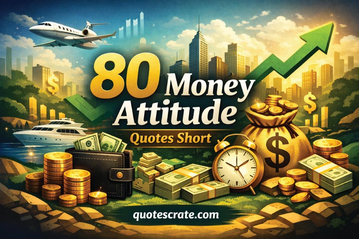80 money attitude quotes short