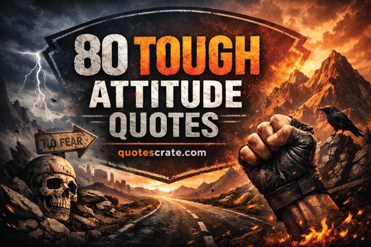 80 tough attitude quotes