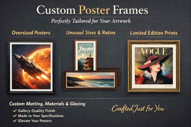 Custom Poster Frames