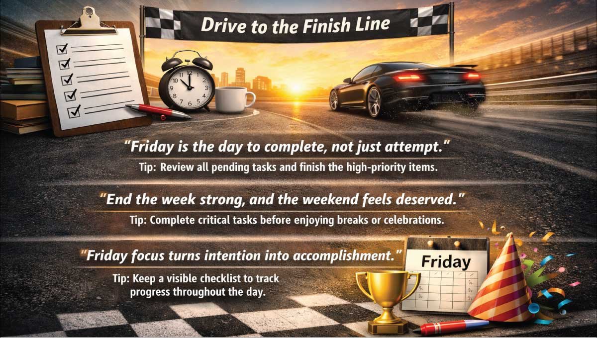 Drive to the Finish Line