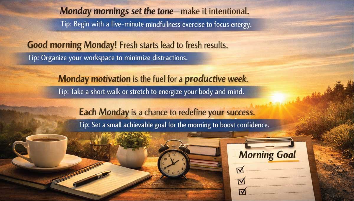 Finish the Morning Strong