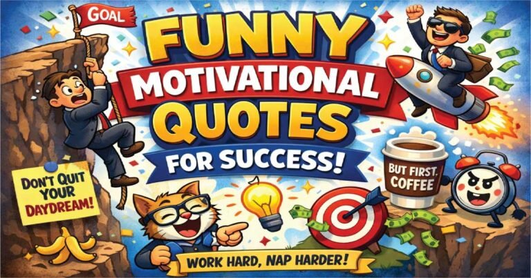 Funny Motivational Quotes for Success
