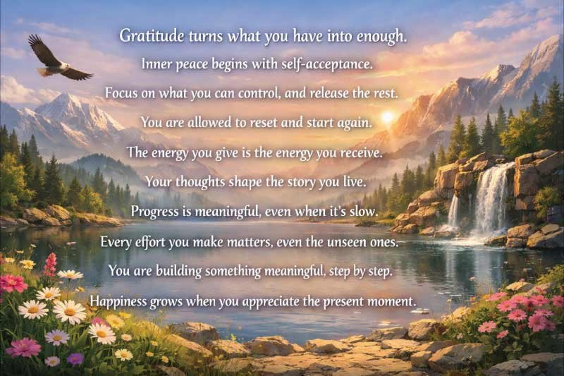 Gratitude, Peace & Inner Strength