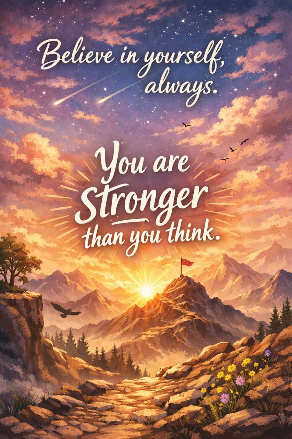 Inspirational Positive Quotes About Believing in Yourself