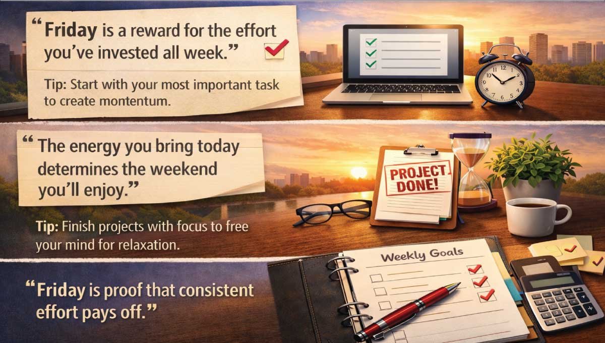 Kickstart Your Friday with Focus