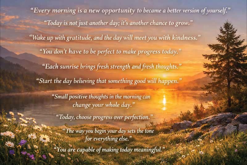 Morning Inspiration Quotes