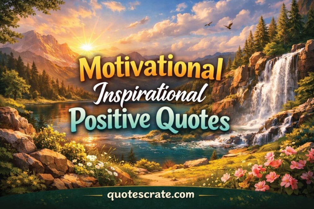 Motivational Inspirational positive quotes
