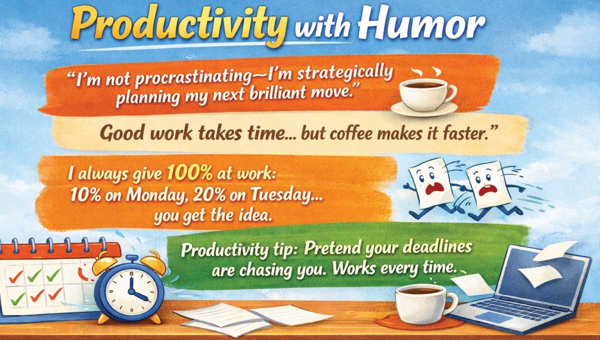 Productivity with Humor