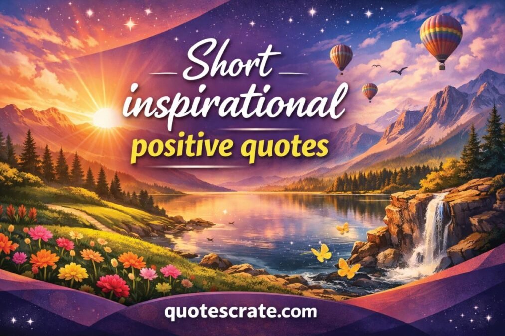 Short Inspirational Positive Quotes