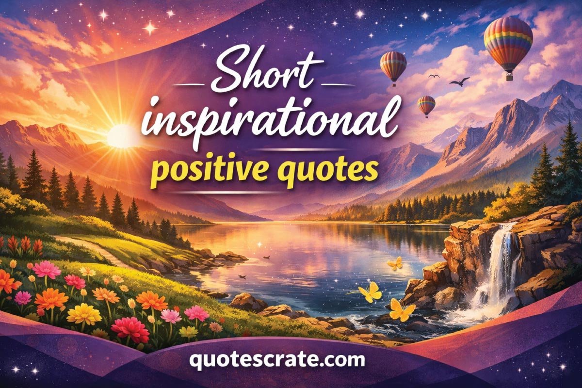 Short Inspirational Positive Quotes