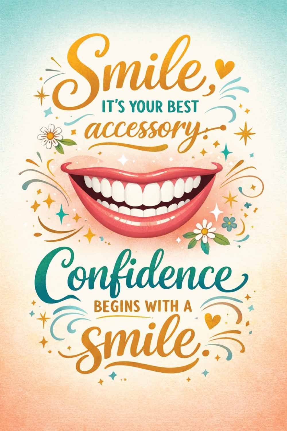 Smile Brighter: 60 Uplifting and Inspirational Quotes