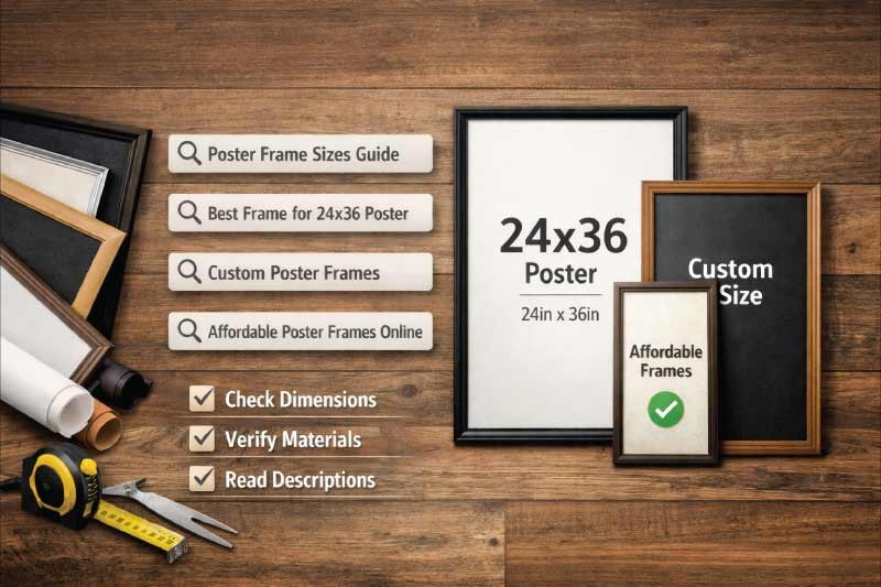 Tips for Buying Poster Frames Online