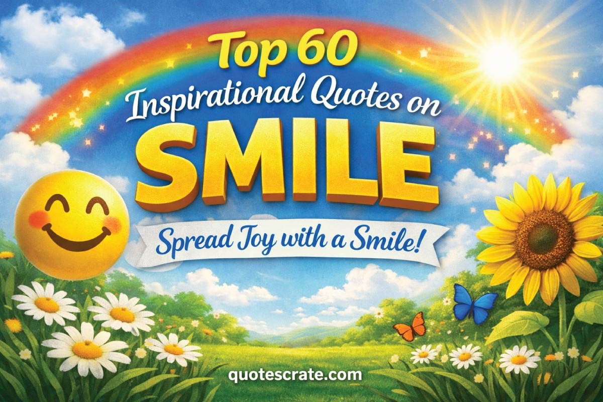 Top 60 inspirational positive quotes on smile