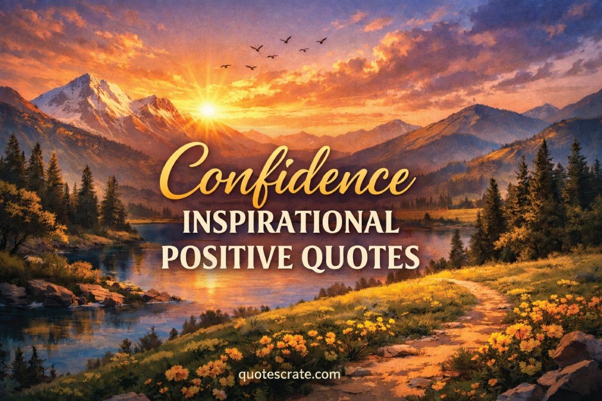 confidence inspirational positive quotes