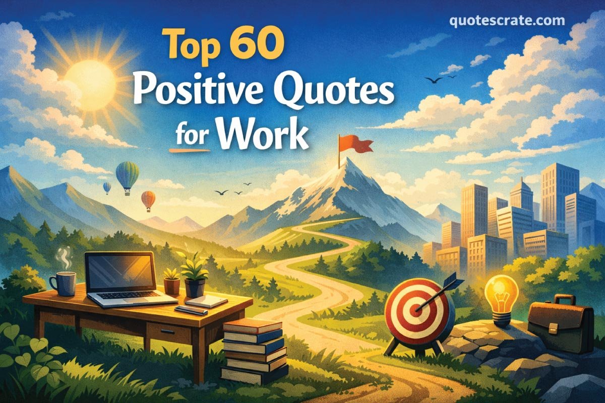 top 60 positive quotes for work