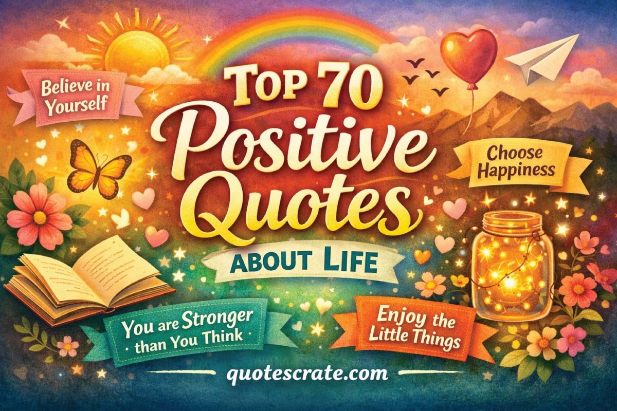 top 70 positive quotes about life