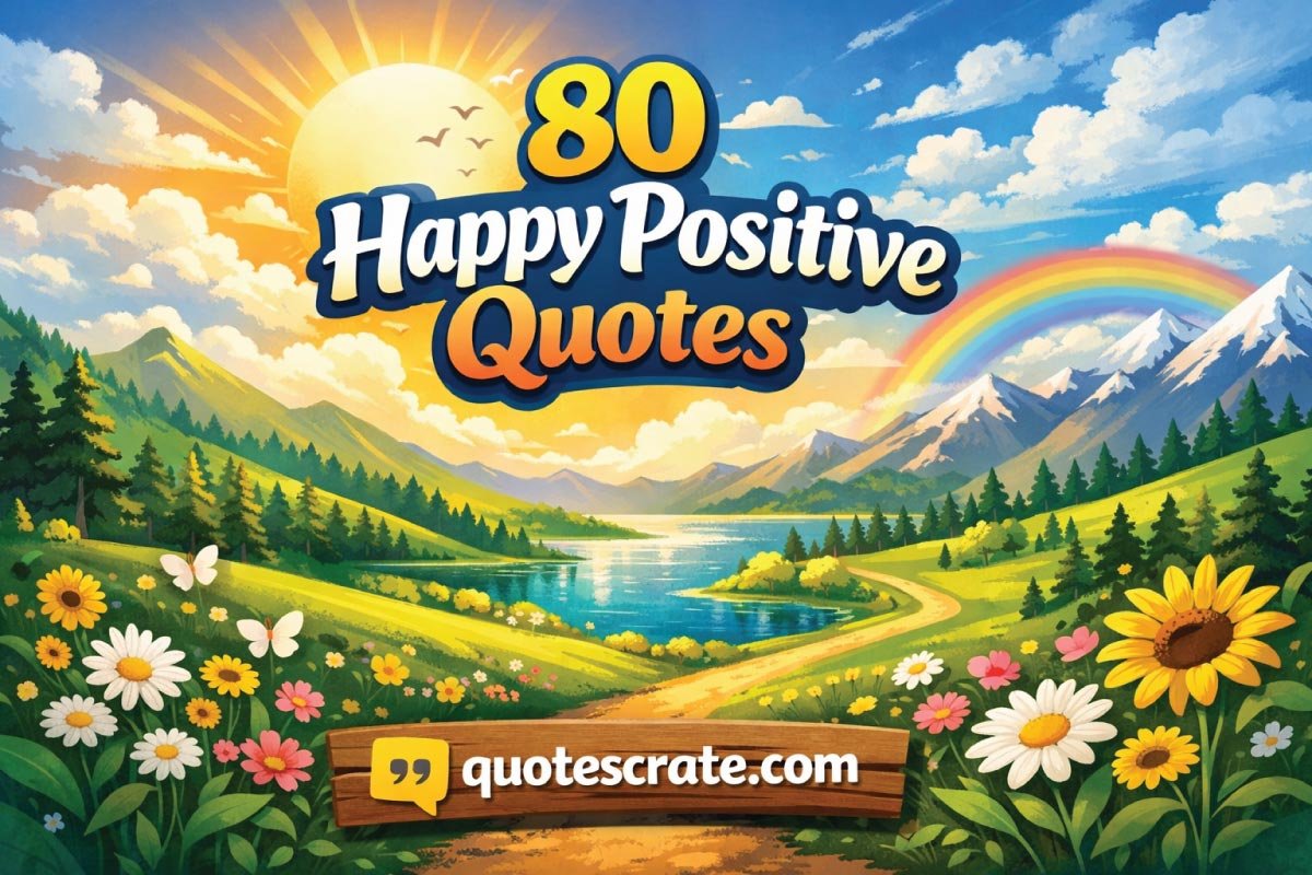 top 80 happy positive quotes